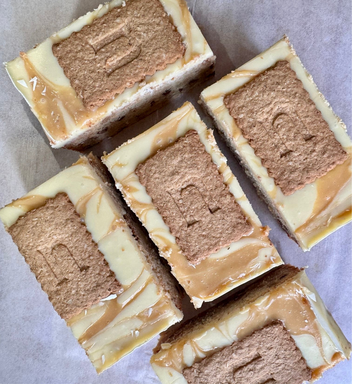 Gluten Free Biscoff Style Blondie