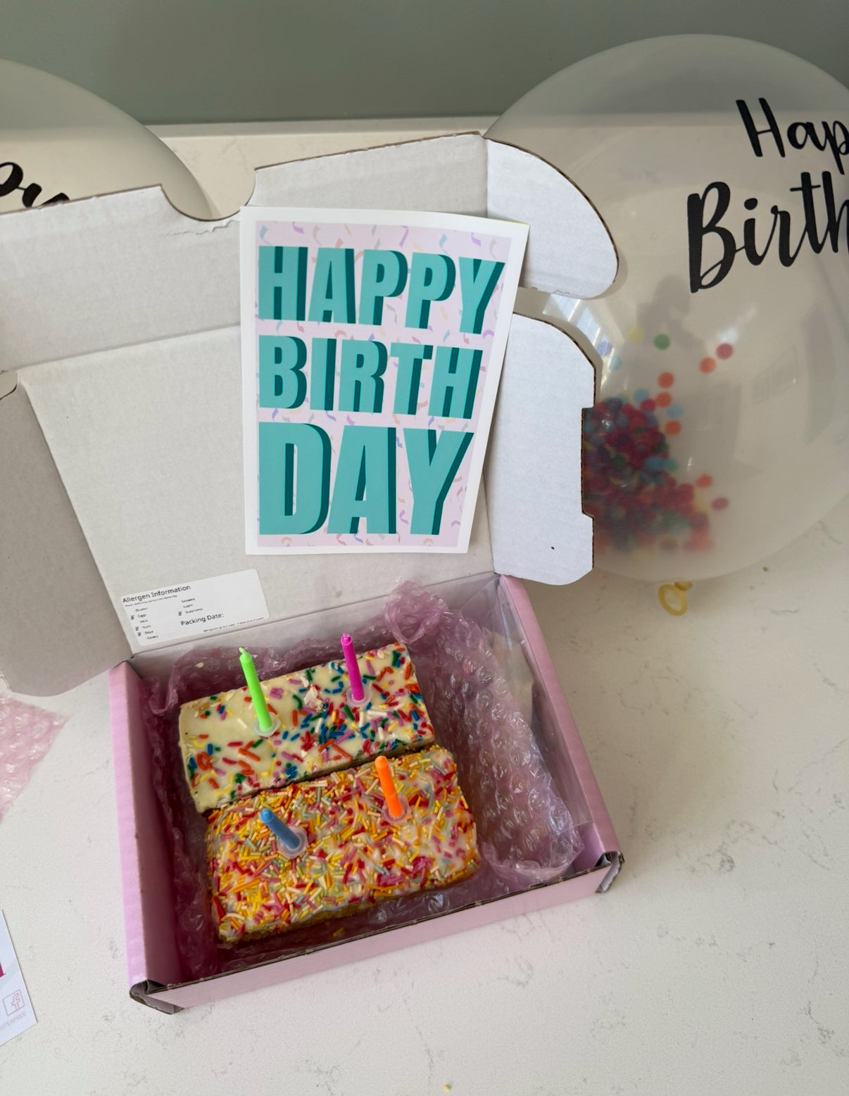 Gluten Free Birthday Box - Gift