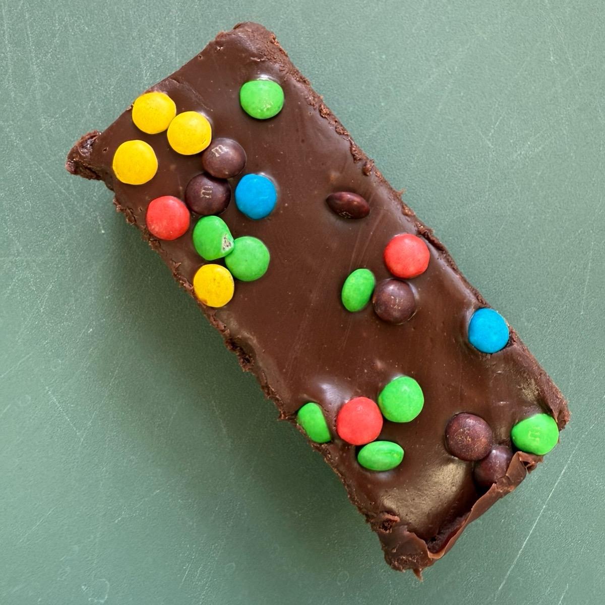 Gluten Free M&M Brownie