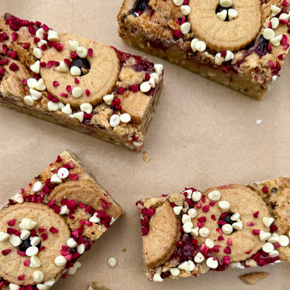 Gluten Free Jammy Dodger Blondie