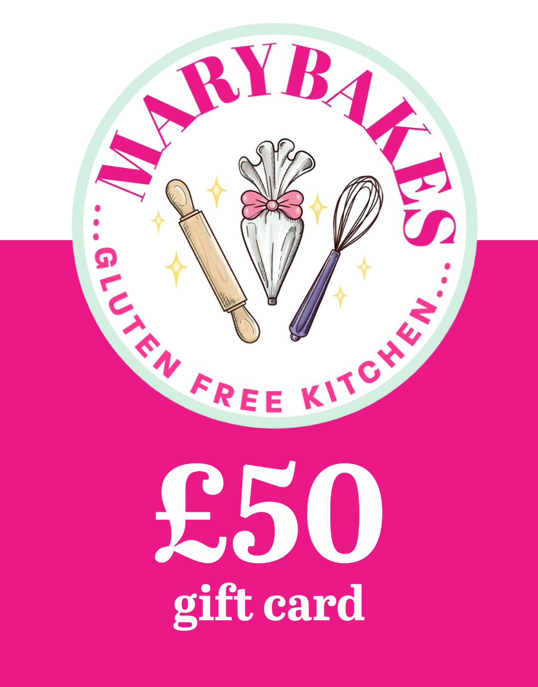 Marybakes gift card