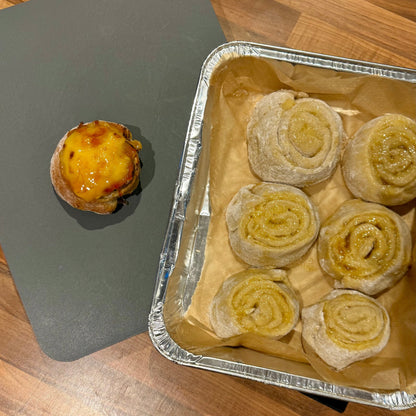 Gluten Free Crème Brûlée Swirl Bun