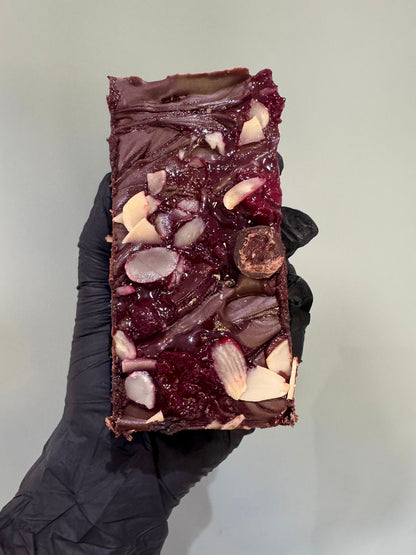 Cherry and Almond Gluten Free Brownie