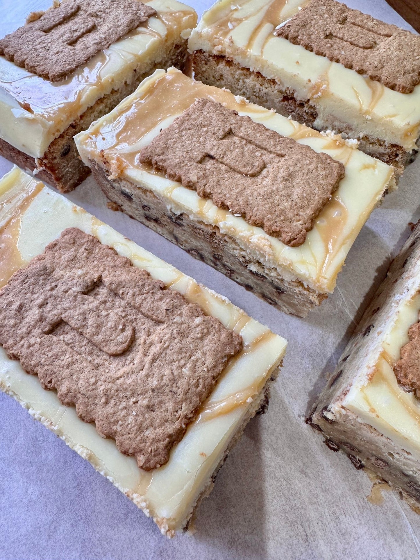 Gluten Free Biscoff Style Blondie