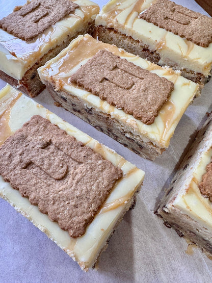 Gluten Free Biscoff Style Blondie