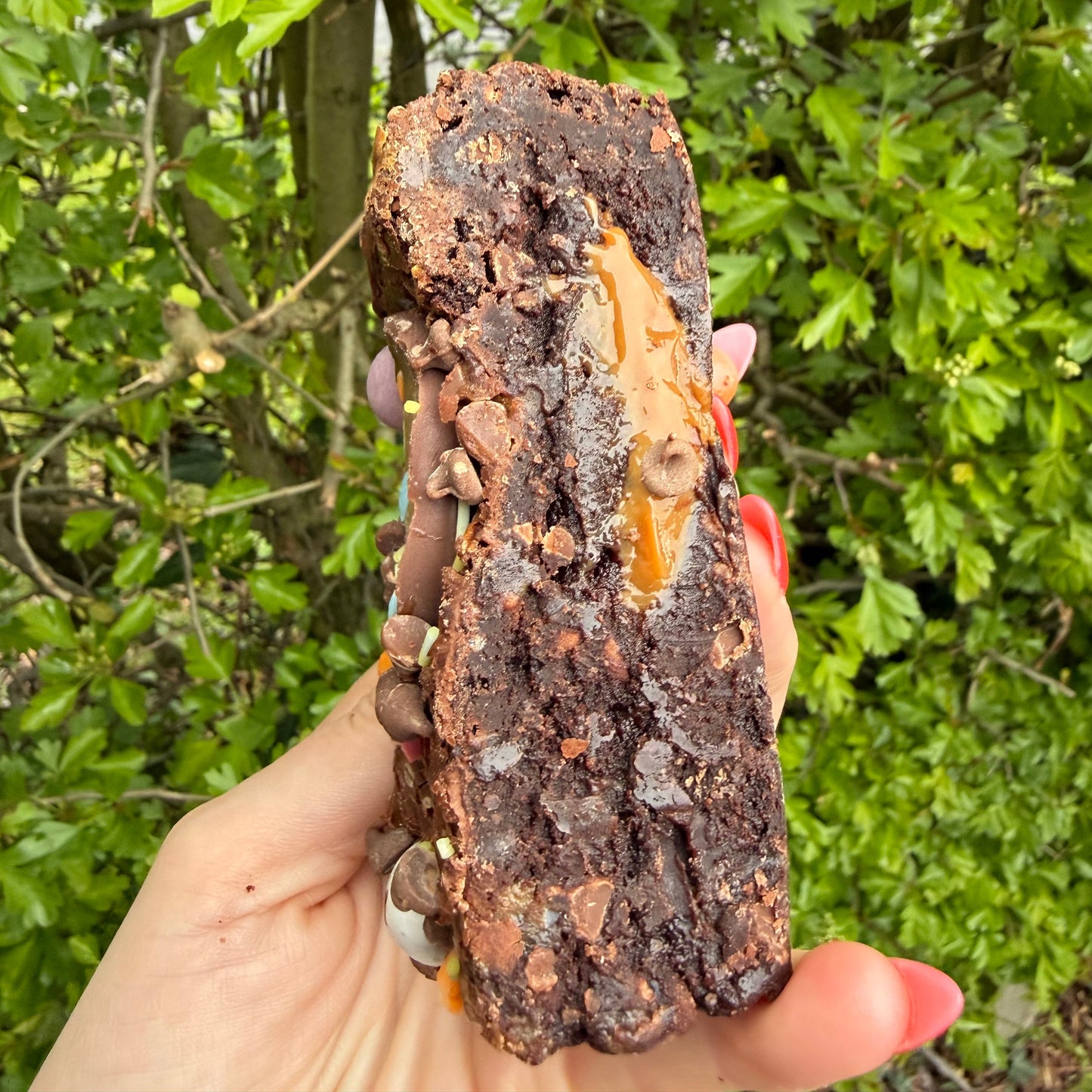 LIMITED EDITION Caramel Egg Brownie