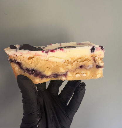 Gluten Free Lemon, Blueberry & White Chocolate Blondie