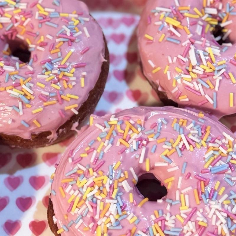 Gluten-Free Homer Simpson Sprinkle Doughnut