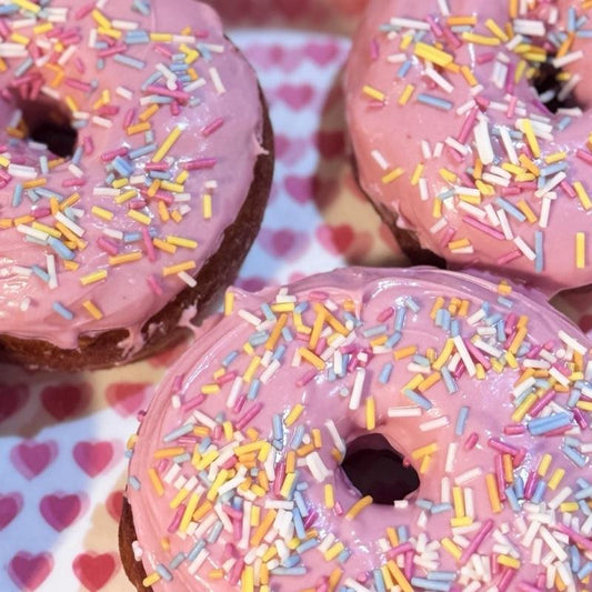 Gluten-Free Homer Simpson Sprinkle Doughnut