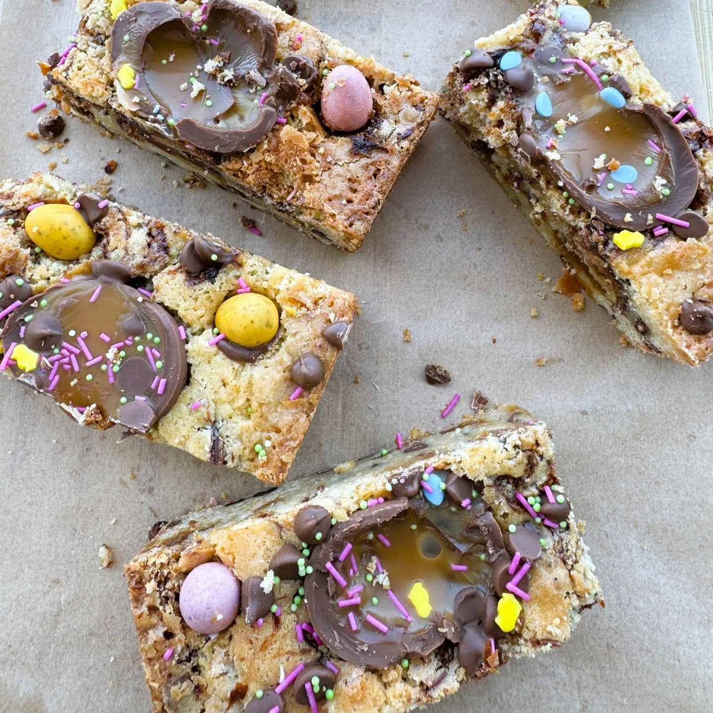 Limited Edition Cadbury's Caramel Egg Blondie