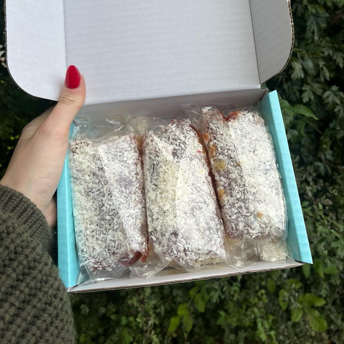 Gluten Free Jam & Coconut Sponge