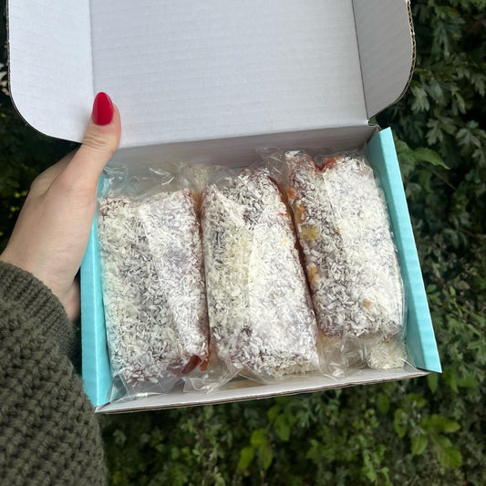 Gluten Free Jam & Coconut Sponge