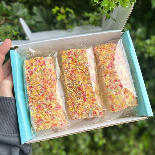 Gluten Free School Sprinkle Cake Box