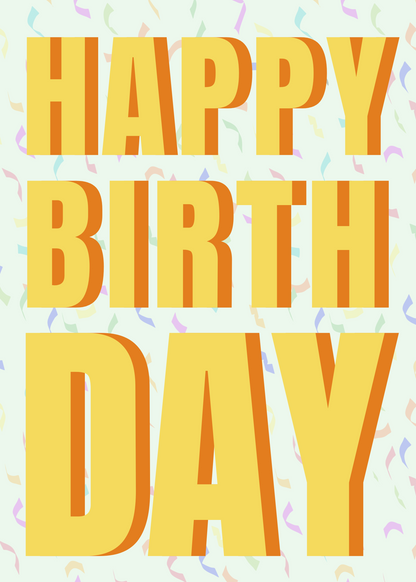 Happy Birthday Note for Gift