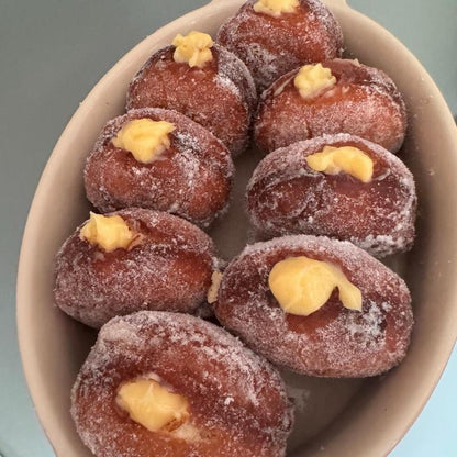 Gluten-Free Vanilla Custard Doughnut