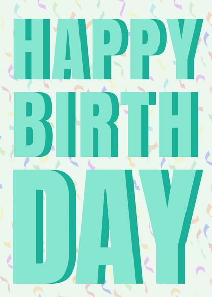 Happy Birthday Note for Gift