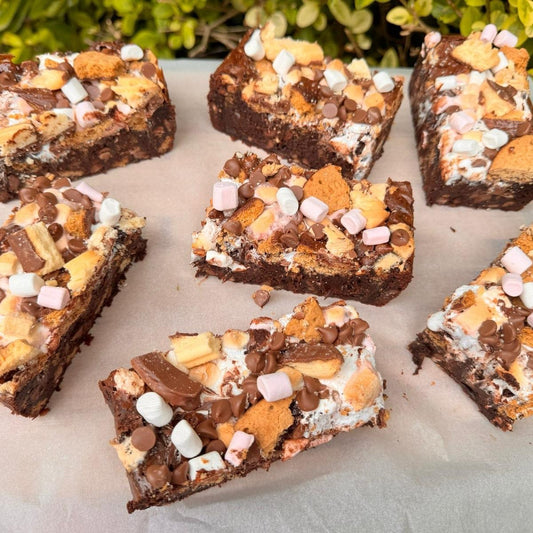 Gluten Free Smores Brownie